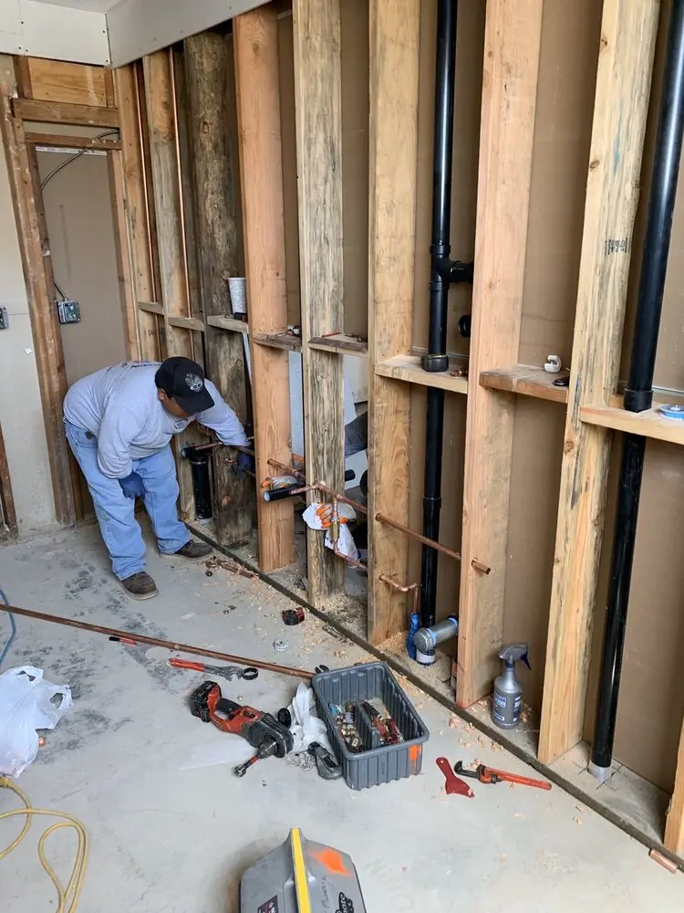 Commercial rough-in plumbing for Gas Line Repair in Winding Hill